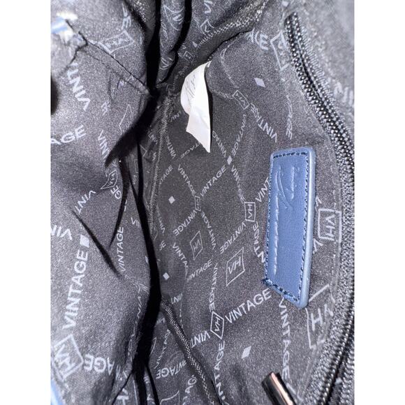 Vintage Havana Camo Nylon Crossbody Bag w Guitar Strap Hangtag Logo - Picture 7 of 9